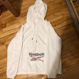 rebook rain jacket